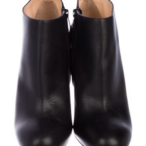 Christian Louboutin Belle Zeppa 100 round-toe booties